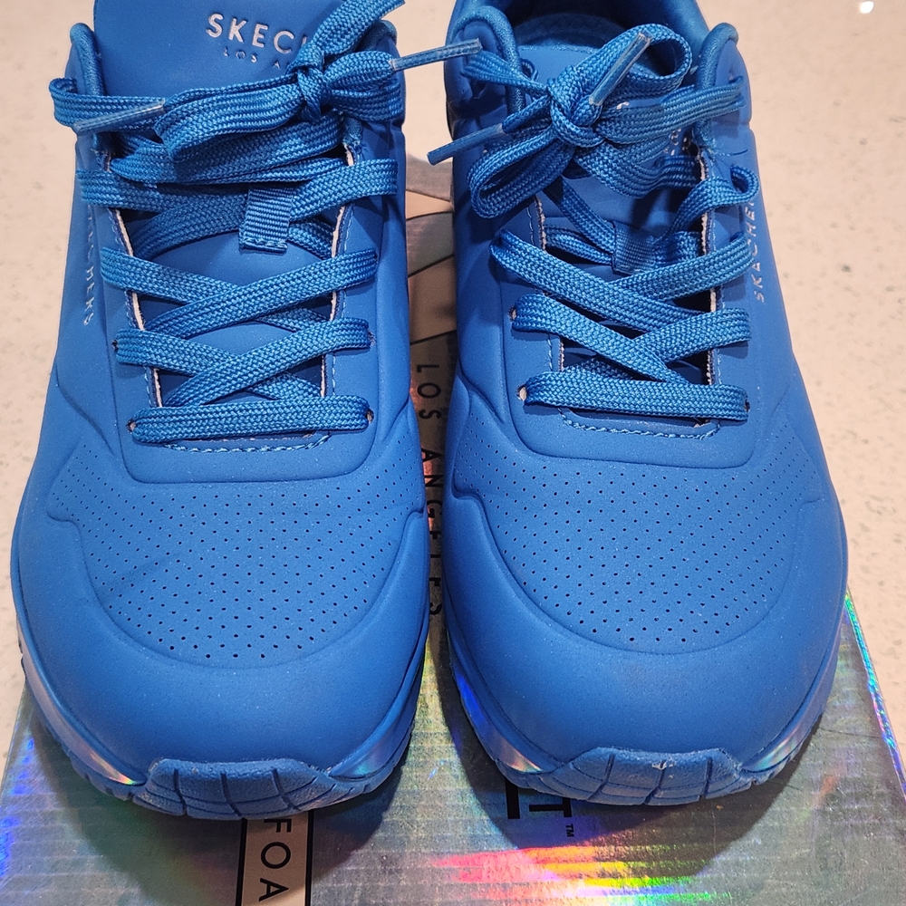 Skechers Blue Athletic Sneakers